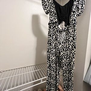 Floral jumpsuit!
